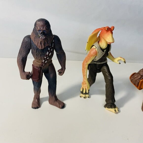 Hasbro Star Wars Figures Lot Of 5 Vintage 1995 To 2014 Lucas Film Limited Ep 1 - Picture 2 of 15